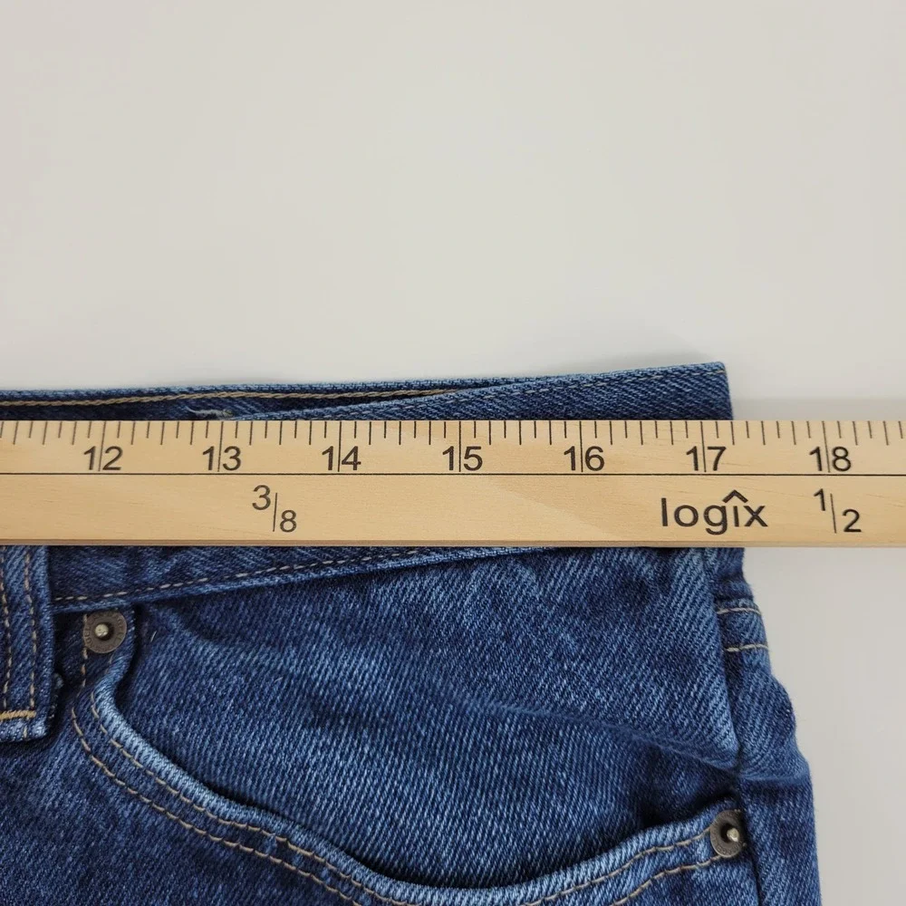 Magellan Outdoors Mens 34x34 Straight Leg Jeans Blue Denim Gorpcore Workwear